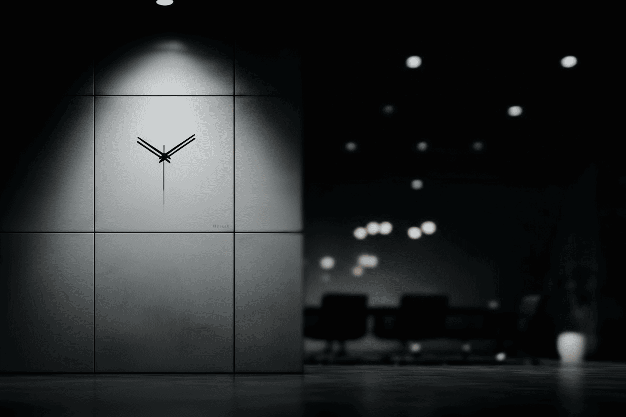 Vista del control horario de Kronjop en un entorno de trabajo
